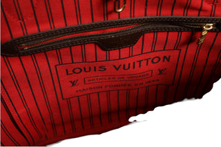 Bolso tote Neverfull MM Damier Ebene  