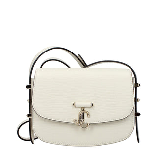 White Leather Shoulder Bag
