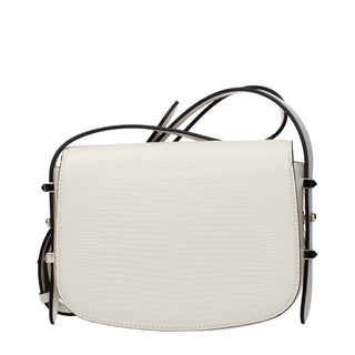 White Leather Shoulder Bag