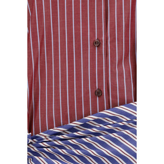 Bordeaux Cotton Casual Dress