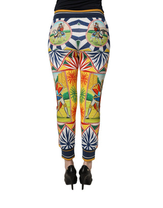 Pantalones joggers multicolor Siciliano Saretto
