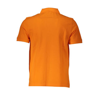 Orange Cotton Men's Polo