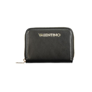 Nero Poliuretano Women Wallet