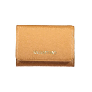 Cartera marrón de poliuretano para mujer