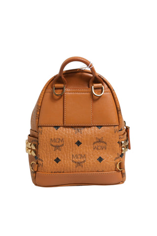 Stark Mini Backpack in Visetos Cognac