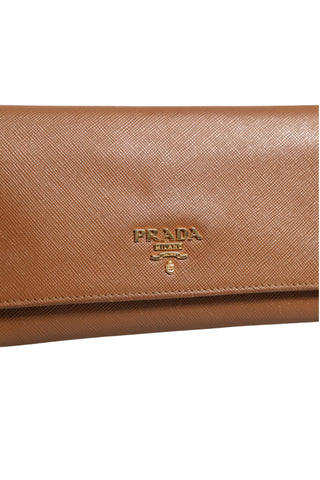 Brown and Gold Wallet Strap