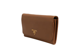 Brown and Gold Wallet Strap