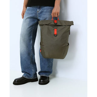 Bicolor Polyester Backpack