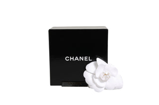 White flower Brooch
