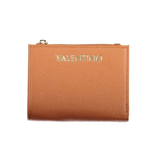 Cartera marrón de poliuretano para mujer