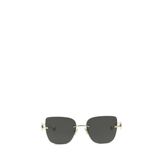 Black Metal Sunglasses