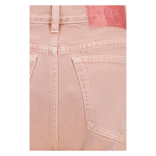 Multicolor Cotton Straight-Leg Jeans