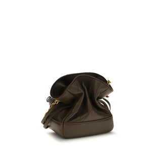 Bolso clutch bicolor de cordero Ovis Aries Aries