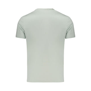 Green Cotton Men's T-Shirt