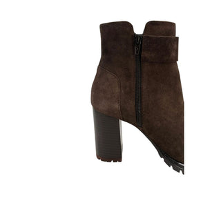 Brown Leather Women Boot