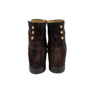 Brown Leather Women Boot