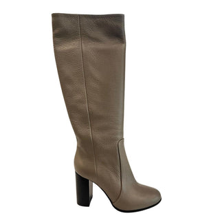 Botas para mujer de cuero marrón