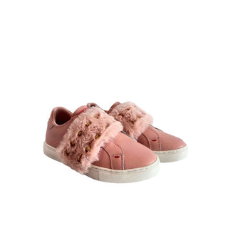 Pink Rubber Women Sneaker