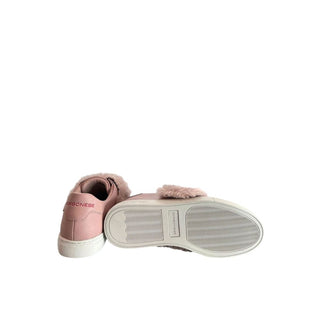Pink Rubber Women Sneaker