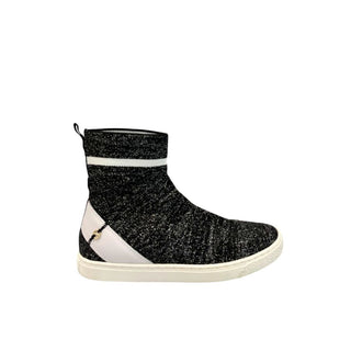 Zapatilla de goma negra para mujer