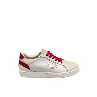 Zapatilla de goma blanca para mujer