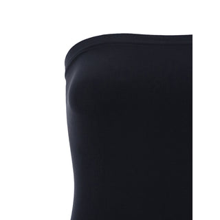 Schwarzes Cocktailkleid aus Baumwolle