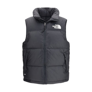 Chaqueta de nailon negra