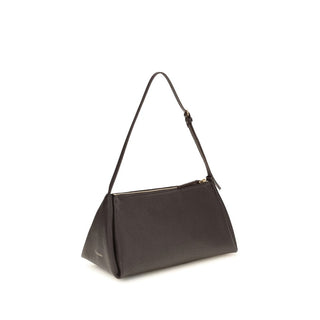 Bolso de mano Bos Taurus de cuero de becerro marrón