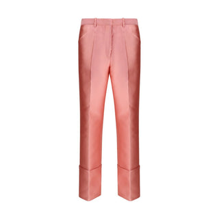Multicolor Polyester Casual Pants