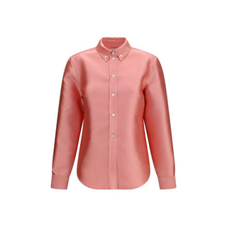 Camisa de vestir multicolor de poliéster