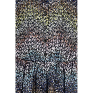 Multicolor Viscose Casual Dress