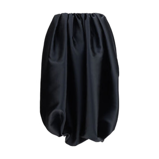 Black Polyester Skirt