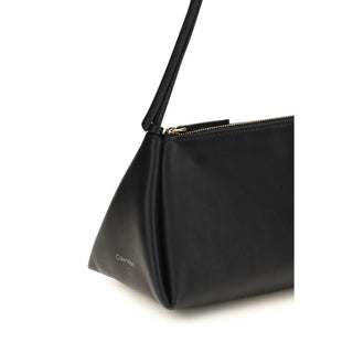 Bolso de mano de cuero de becerro negro Bos Taurus