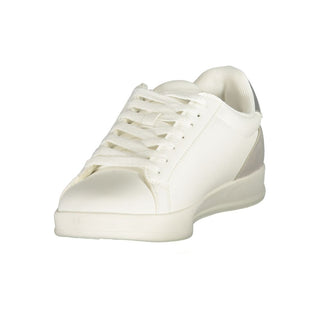 Zapatilla deportiva blanca de poliuretano para mujer
