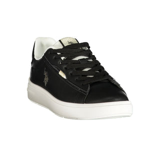 Zapatilla para mujer negra de poliuretano