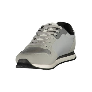 Dark Grey Polyurethane Men's Sneaker