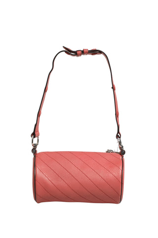 Mini bolso de hombro Blondie de cuero rosa