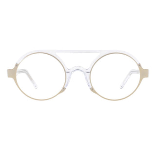 Gafas doradas de acetato (montura)
