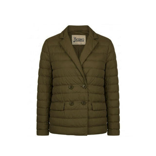 Bicolor Polyamide Full-Length Jacket