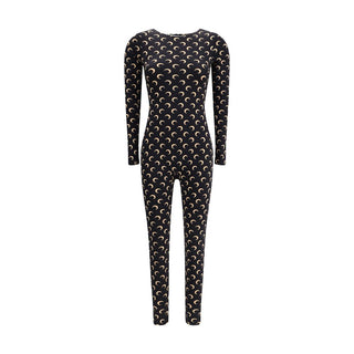 Brown Polyamide Jumpsuit