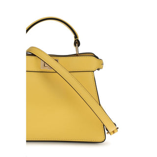 Bolso de mano de piel de becerro bicolor Bos Taurus
