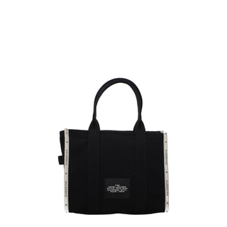 Bolso de hombro de tela negra