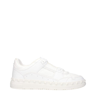 White Leather Sneakers