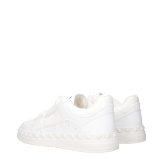 White Leather Sneakers