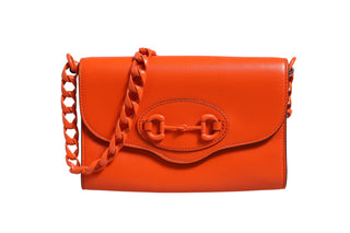 Mini bolso de hombro esmaltado Horsebit 1955