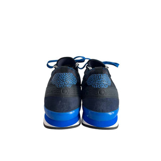 Blue Rubber Men Sneaker