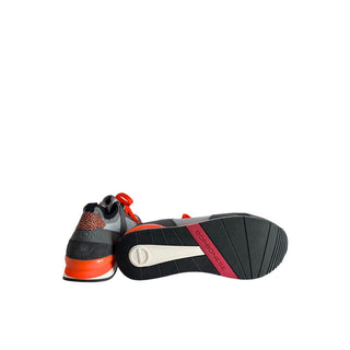 Orange Rubber Men Sneakers