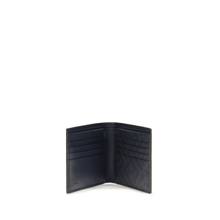 Blue Calf Leather Bos Taurus Wallet