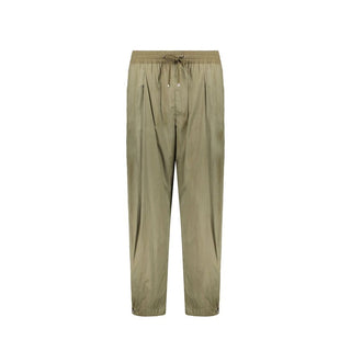 Pantalones casuales bicolor de elastano