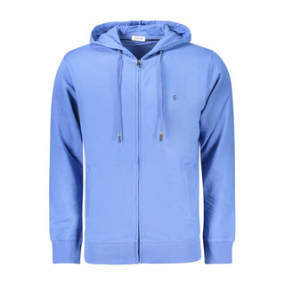 Blue Cotton Men's Sweatshirt